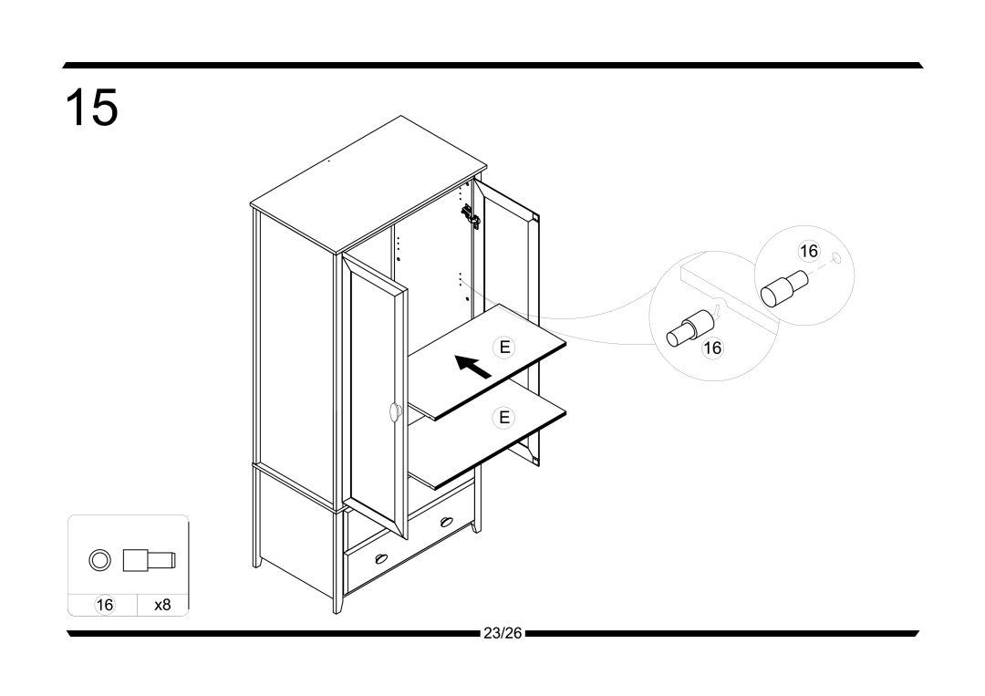 Altra Wexford Coffee Table manual 