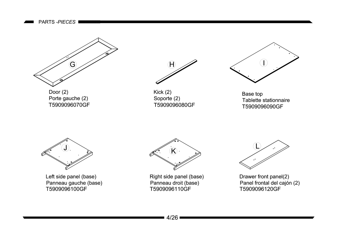 Altra Wexford Coffee Table manual 