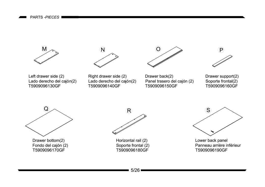 Altra Wexford Coffee Table manual 