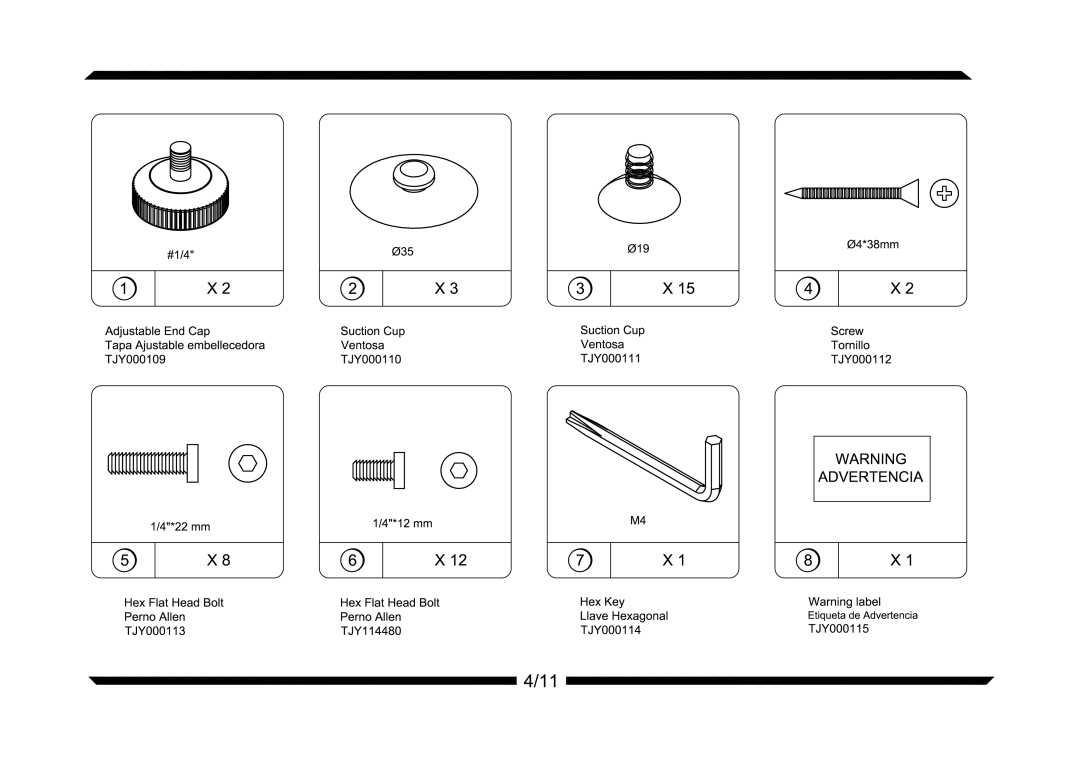 Altra Wexford TV Stand manual 