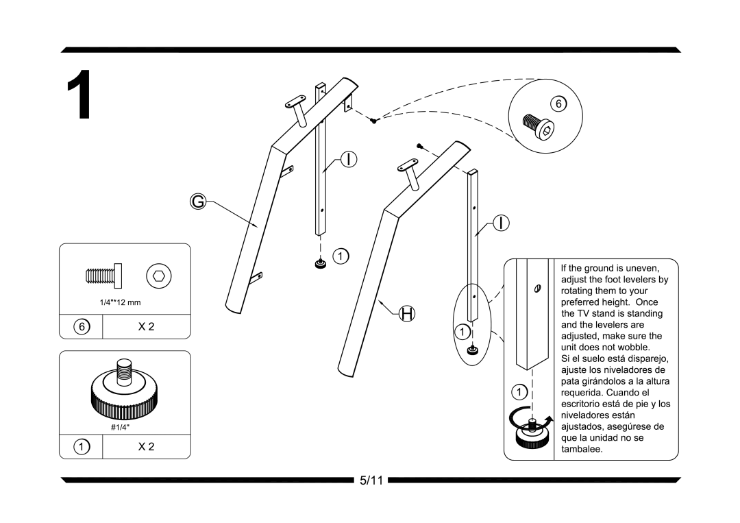 Altra Wexford TV Stand manual 