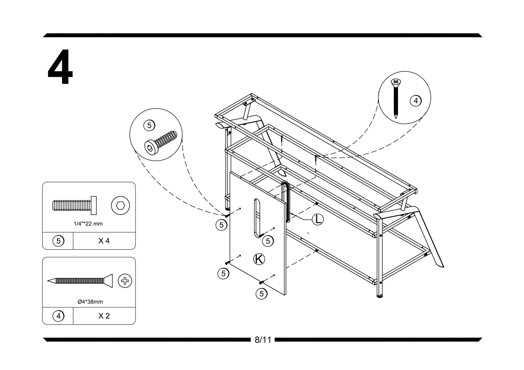 Altra Wexford TV Stand manual 