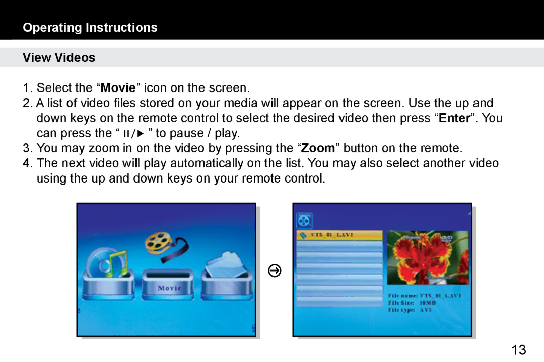 Aluratek ADMPF114F manual View Videos 