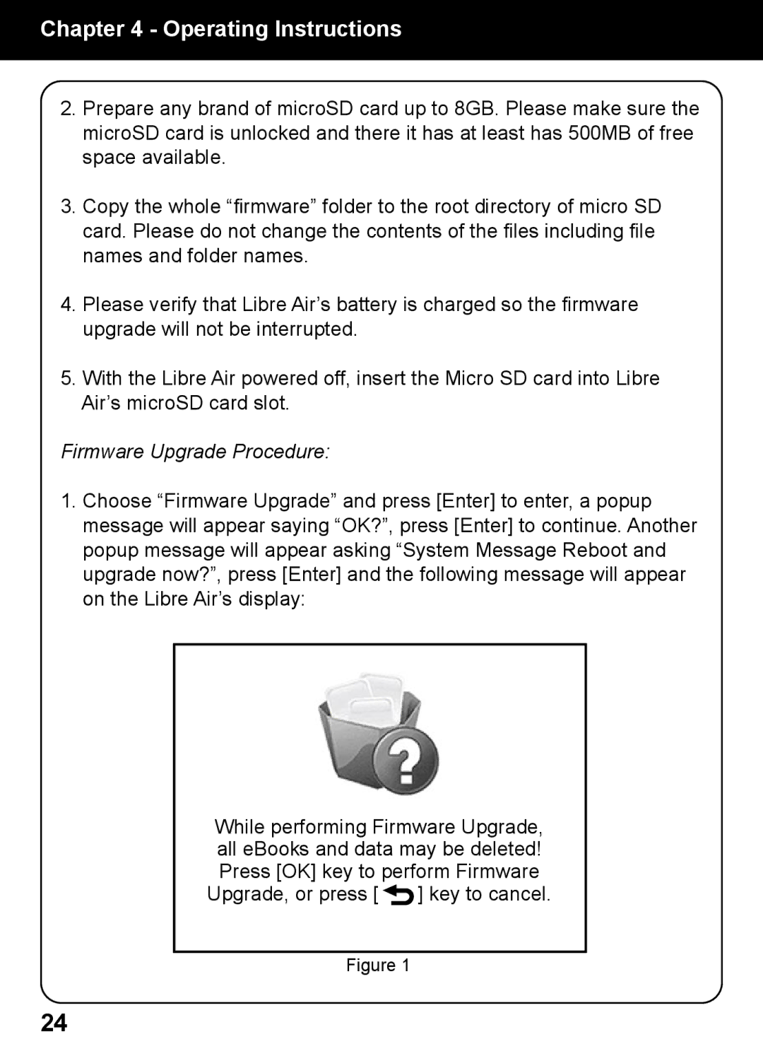 Aluratek AEBK02FB manual Firmware Upgrade Procedure 