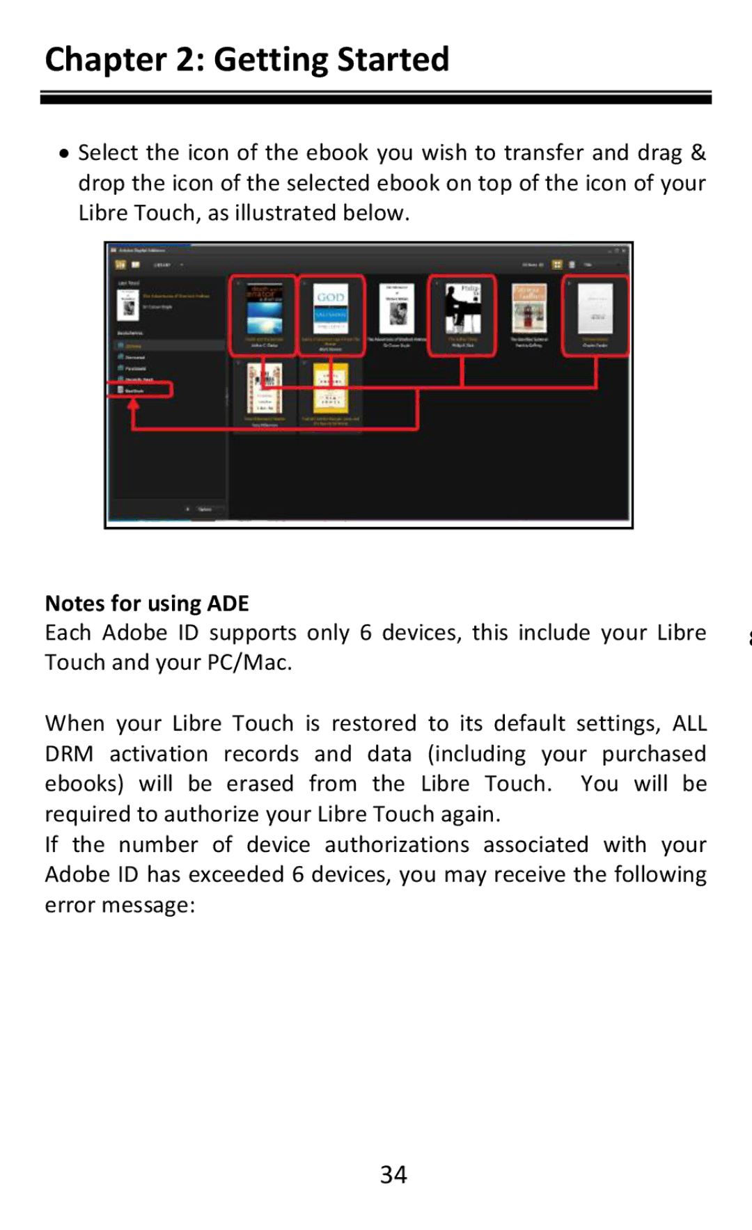 Aluratek AEBK08FB manual Getting Started 