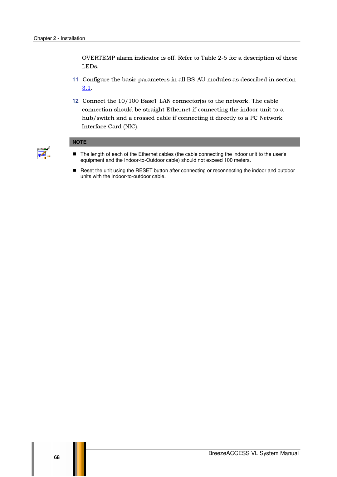 Alvarion SW VERSION 5.1 system manual BreezeACCESS VL System Manual 