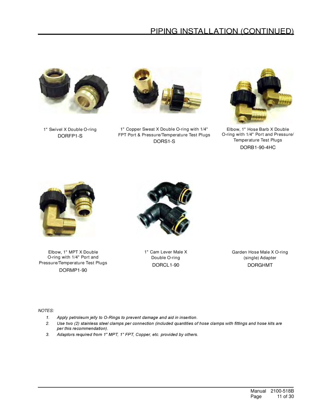 AMABILIA DORFC-1, DORFC-2 installation instructions DORFP1-S 