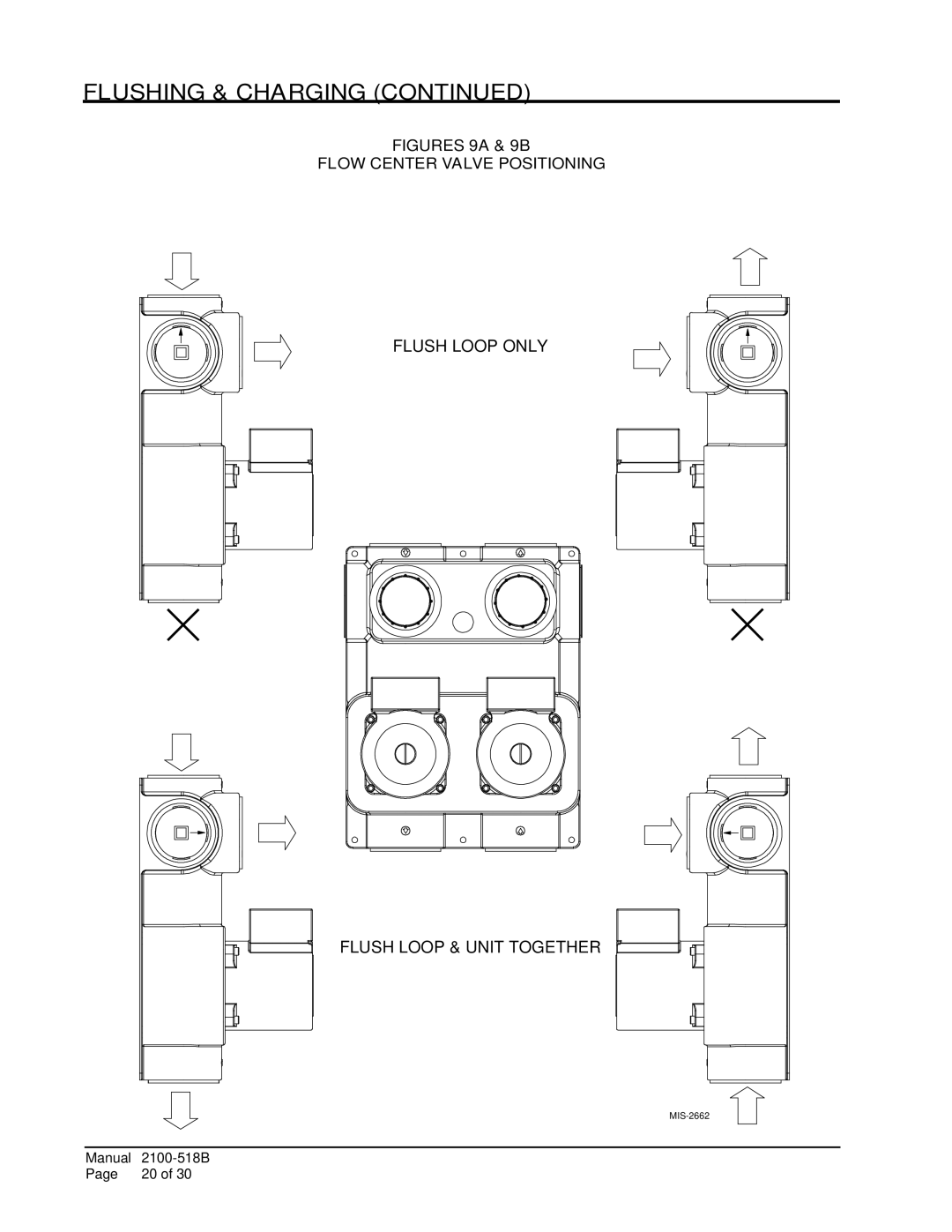 AMABILIA DORFC-2, DORFC-1 installation instructions Flush Loop only Flush Loop & Unit Together 