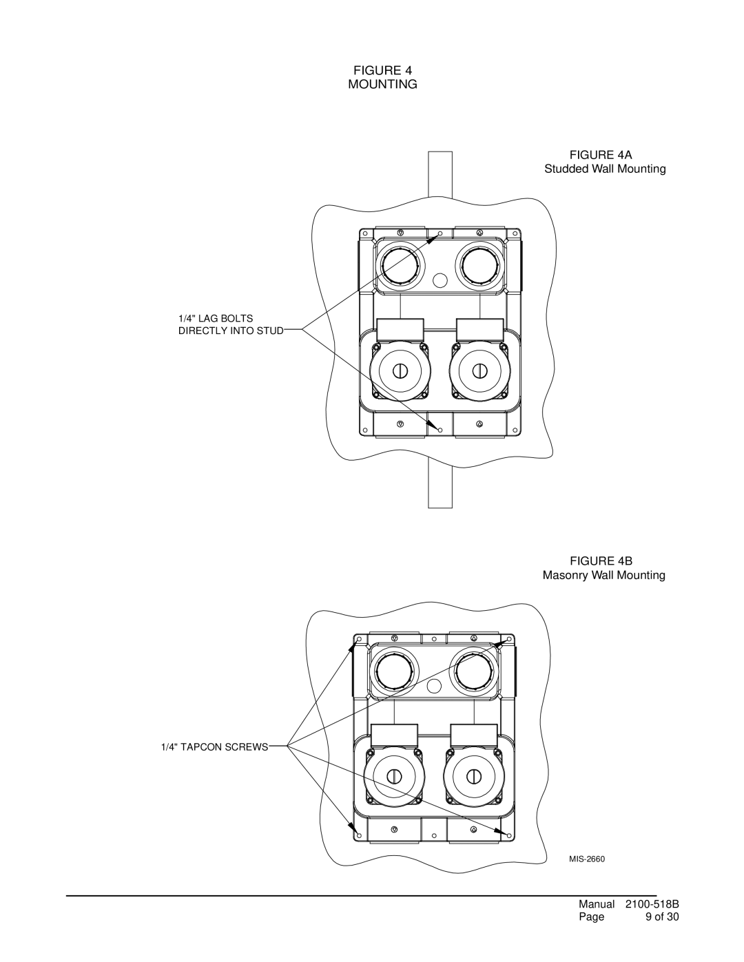 AMABILIA DORFC-1, DORFC-2 installation instructions Mounting 