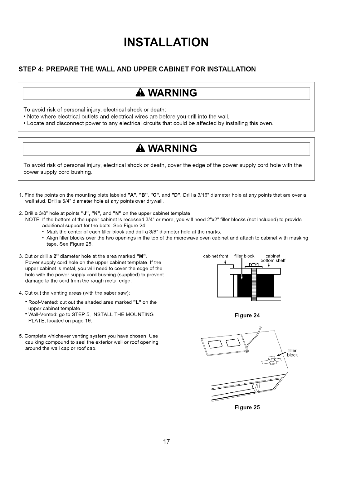 Amana A CO15ZOA owner manual Installation 