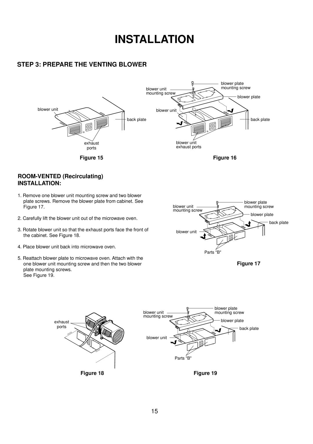 Amana ACO1520A important safety instructions Installation 