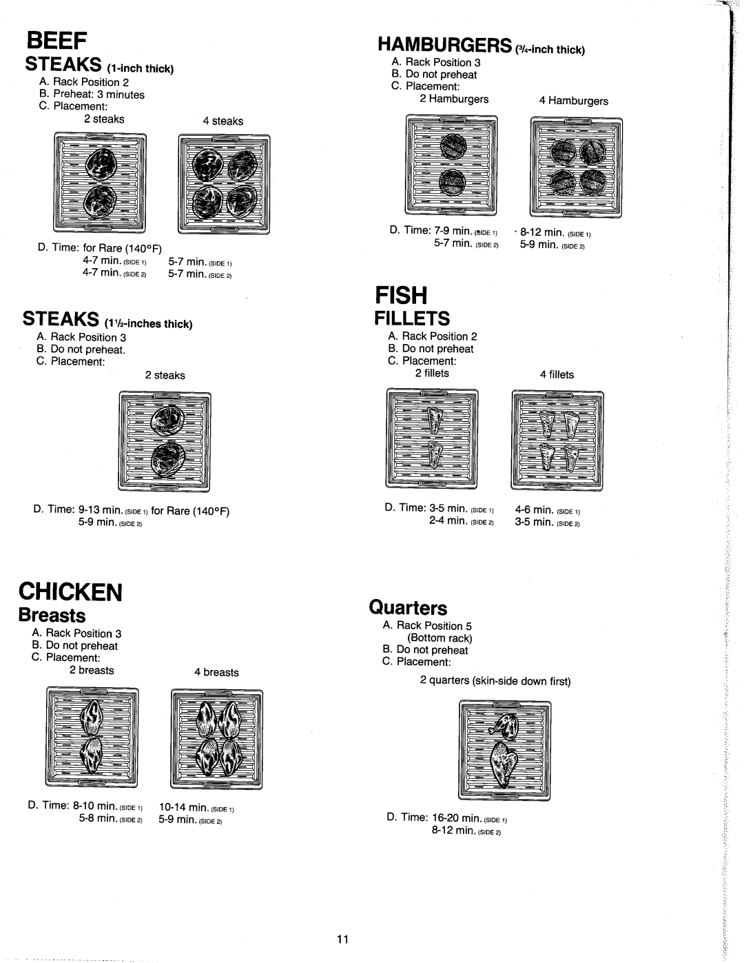 Amana AGC710, AGS740, AGS720 manual 