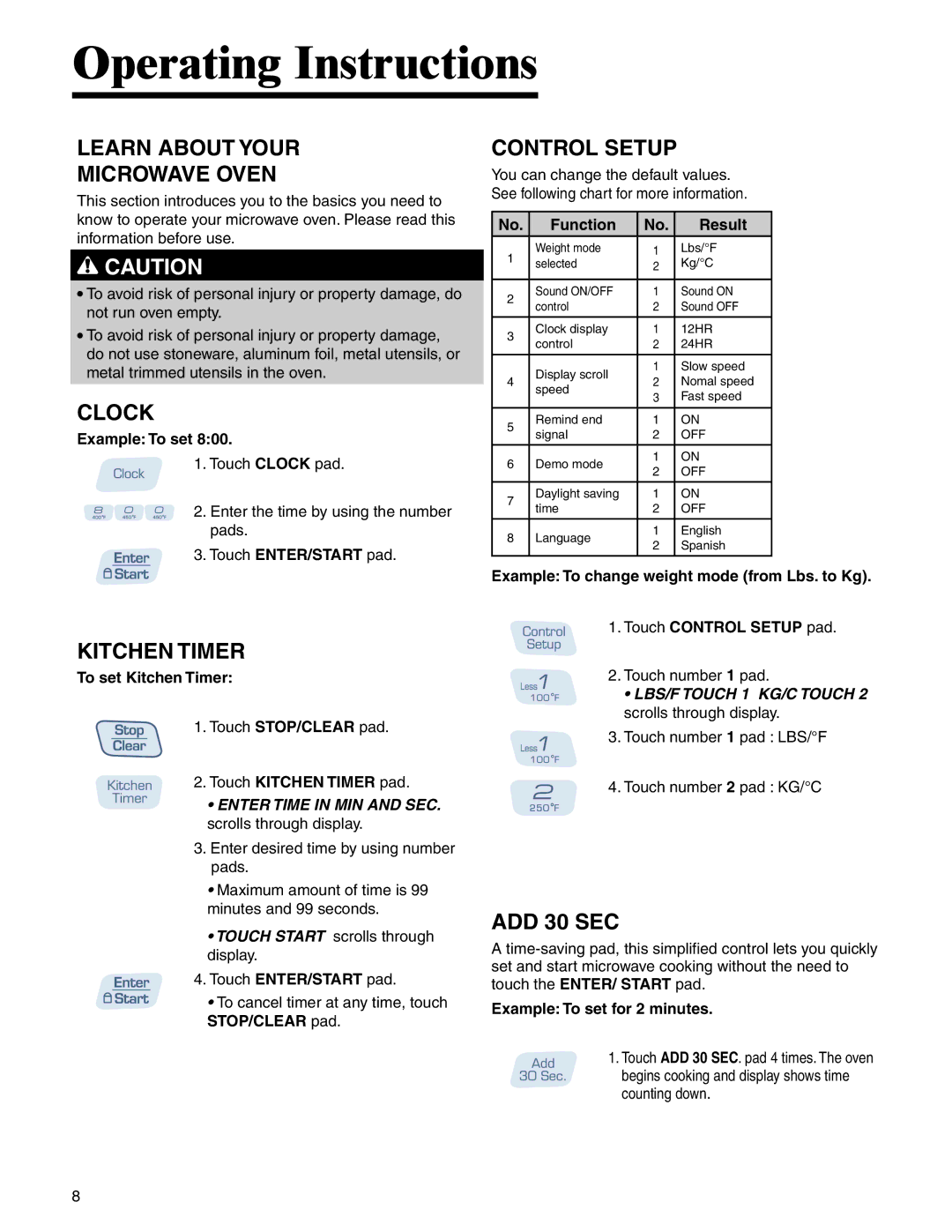 Amana AMC6158BAB, AMC6158BCB important safety instructions Operating Instructions 