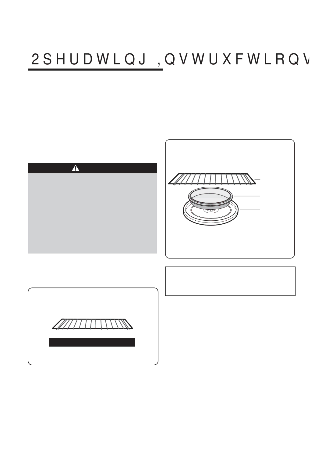 Amana AMV6167BD manual #/.6%#4/. #//+, $20, $Oonotnuseein Microwaveonlylmode, 2ACK $RIP PAN 4URNTABLE 