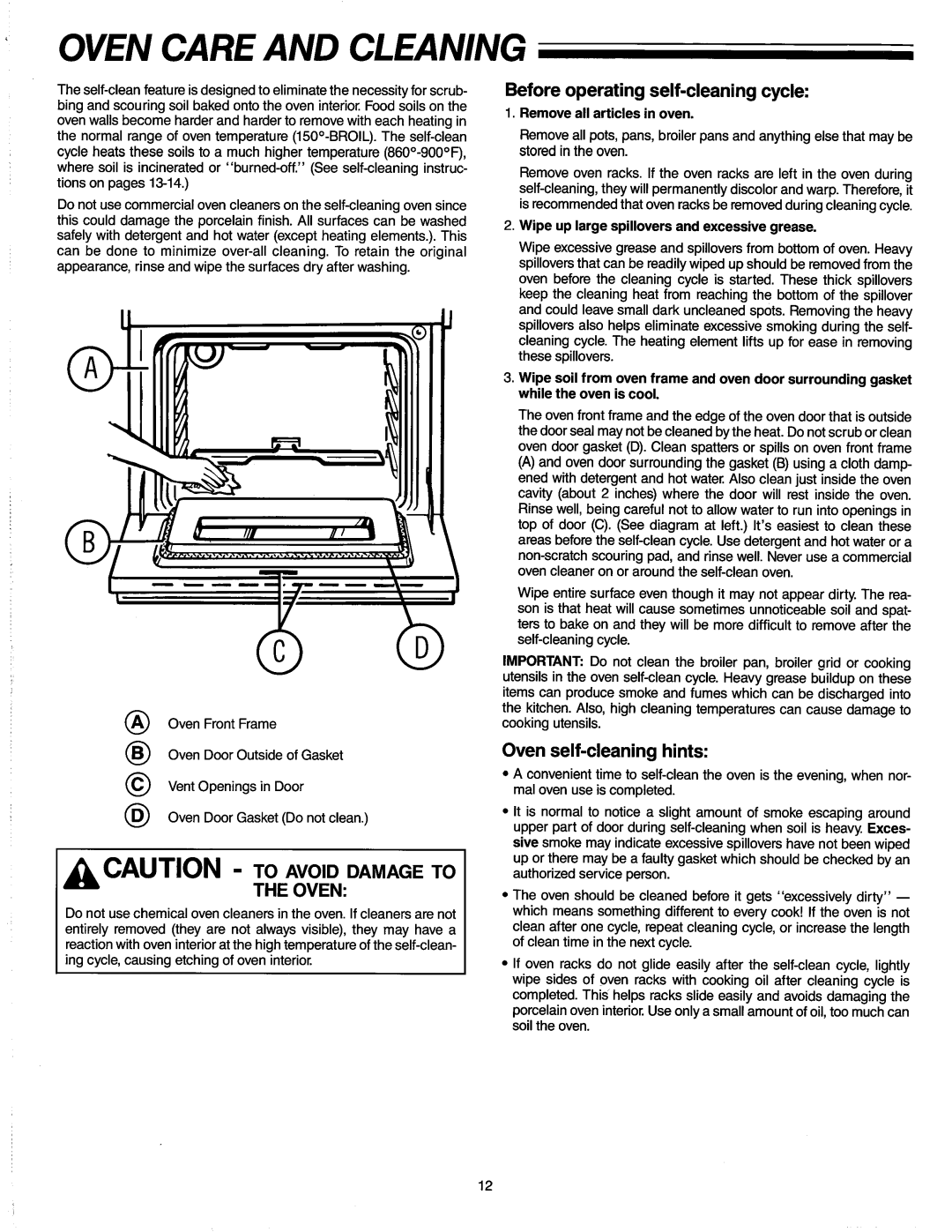 Amana AO27SEW manual 