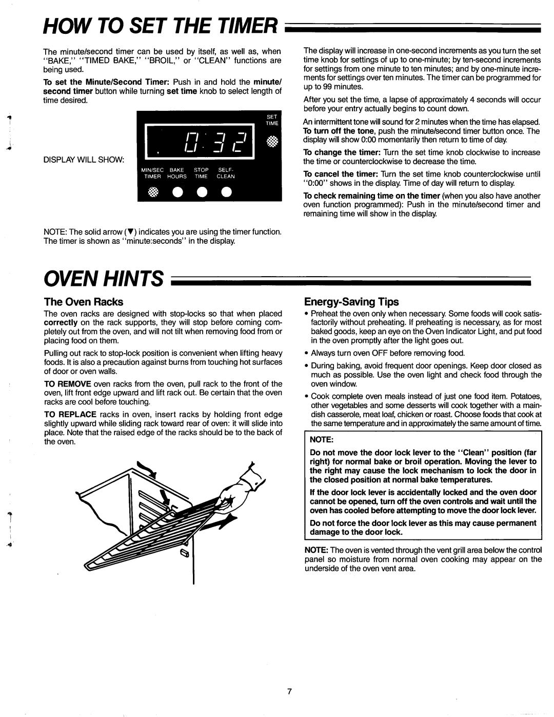 Amana AO27SEW manual 