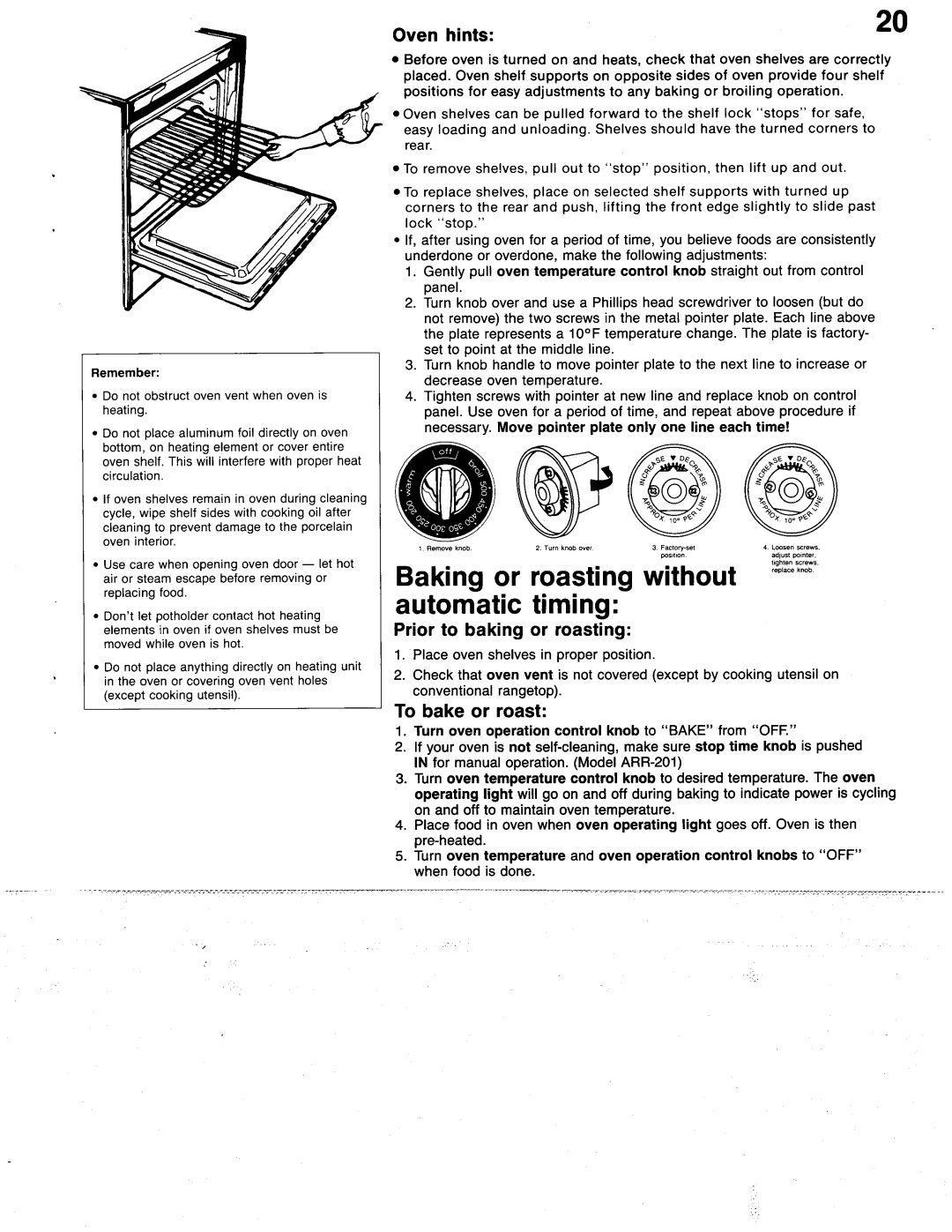 Amana Arc 515 manual 