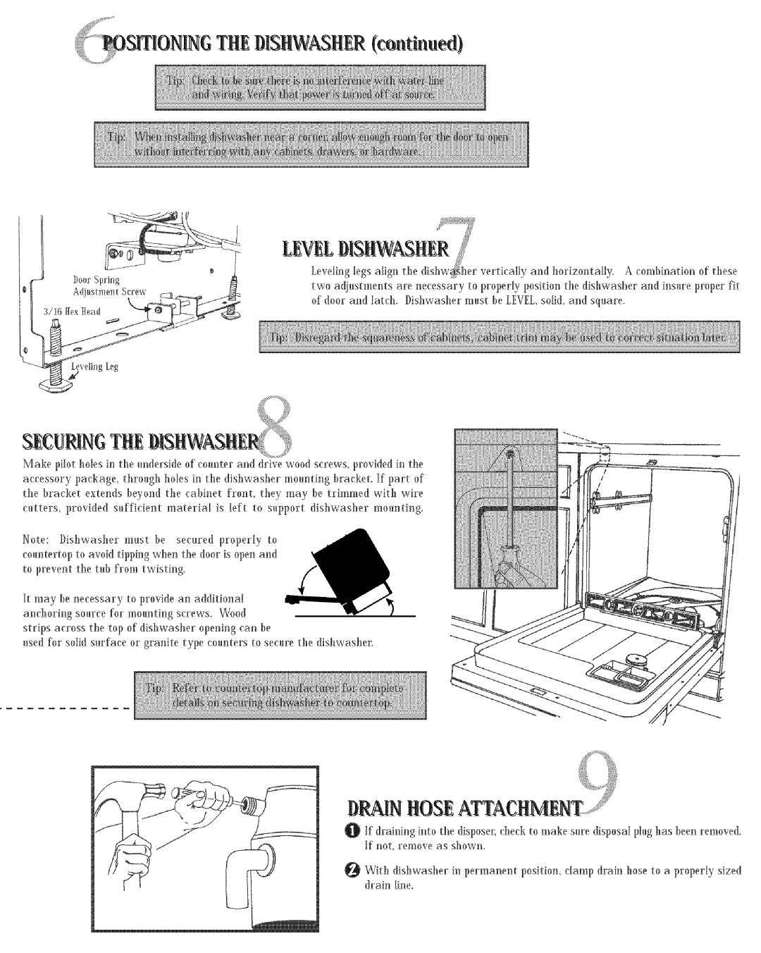 Amana L0503010 installation instructions Rose 