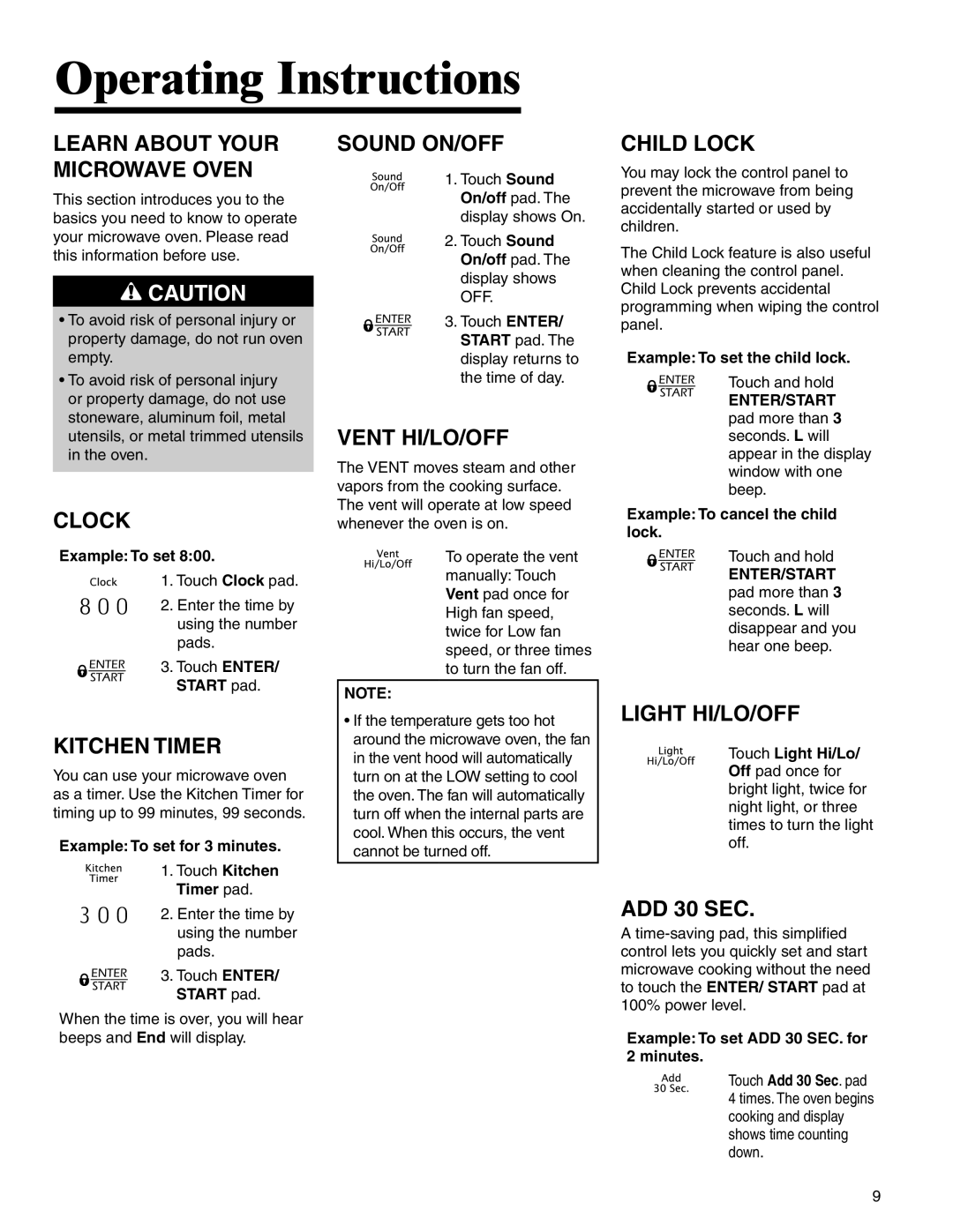 Amana MMV1153BA important safety instructions Operating Instructions 