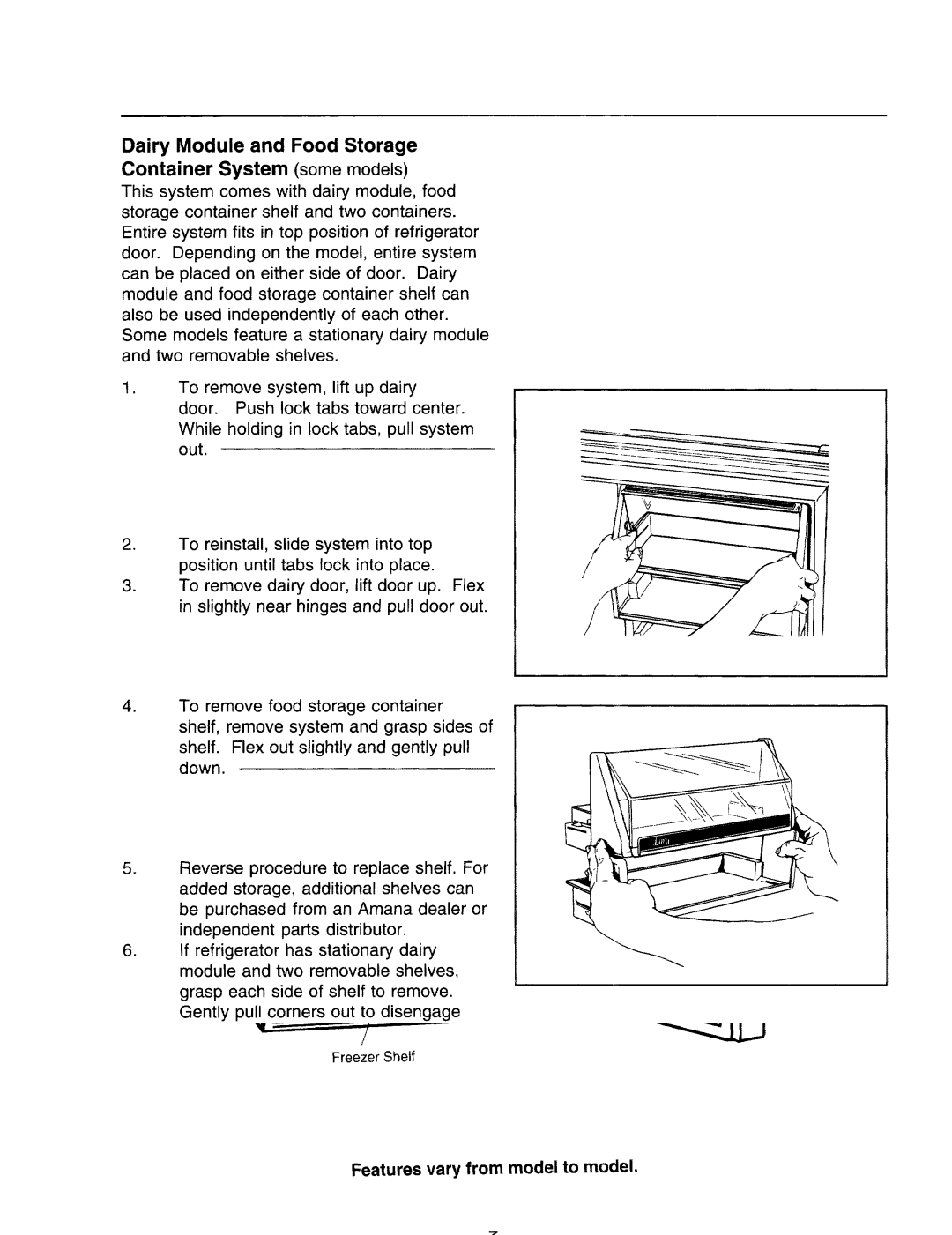 Amana R Series manual 