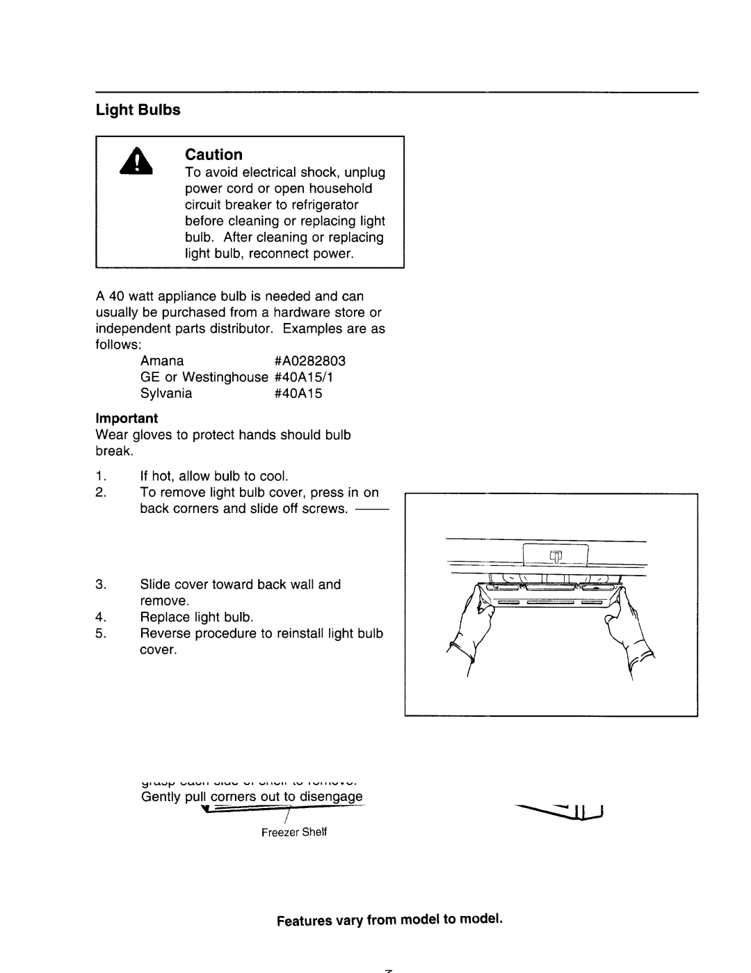 Amana R Series manual 