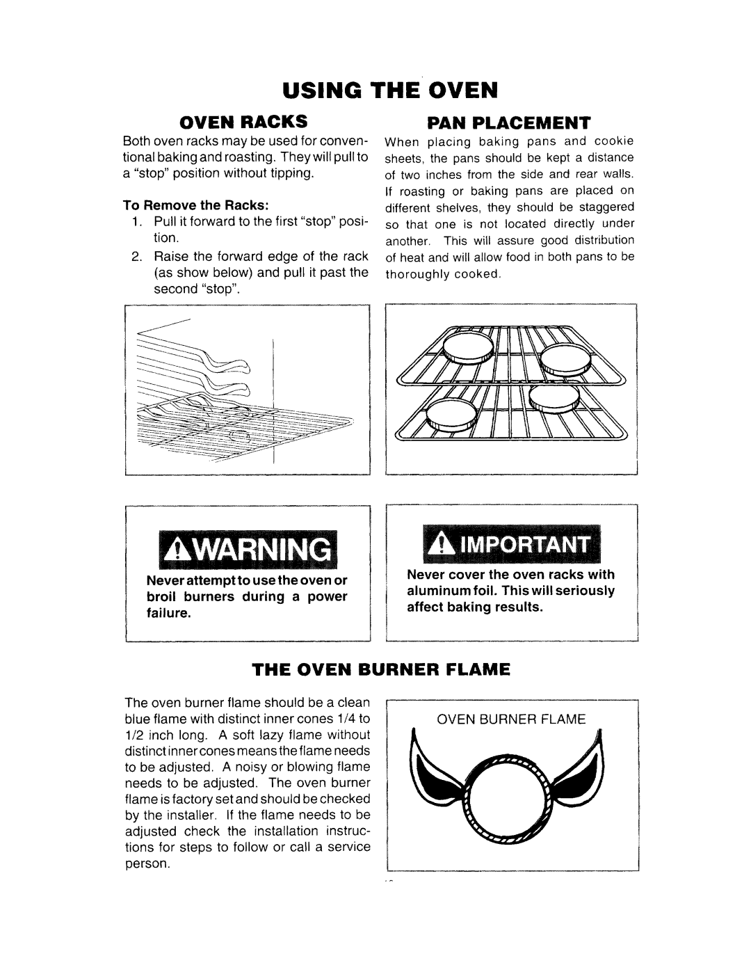 Amana 36-308798-03-0, Self Cleaning Gas Range manual 