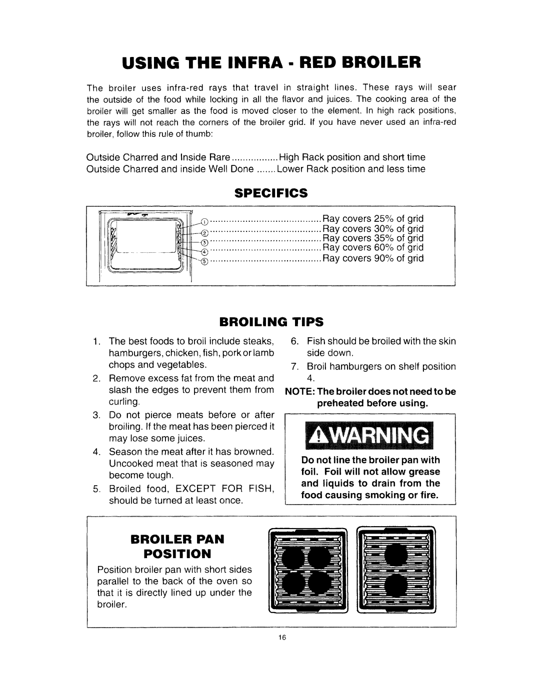 Amana 36-308798-03-0, Self Cleaning Gas Range manual 