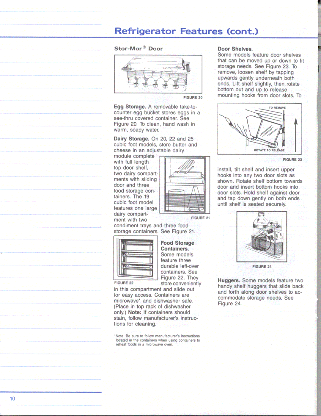 Amana Amana 20, Amana 19, Amana 22, Amana 25, Side-By-Side Refridgerator manual 