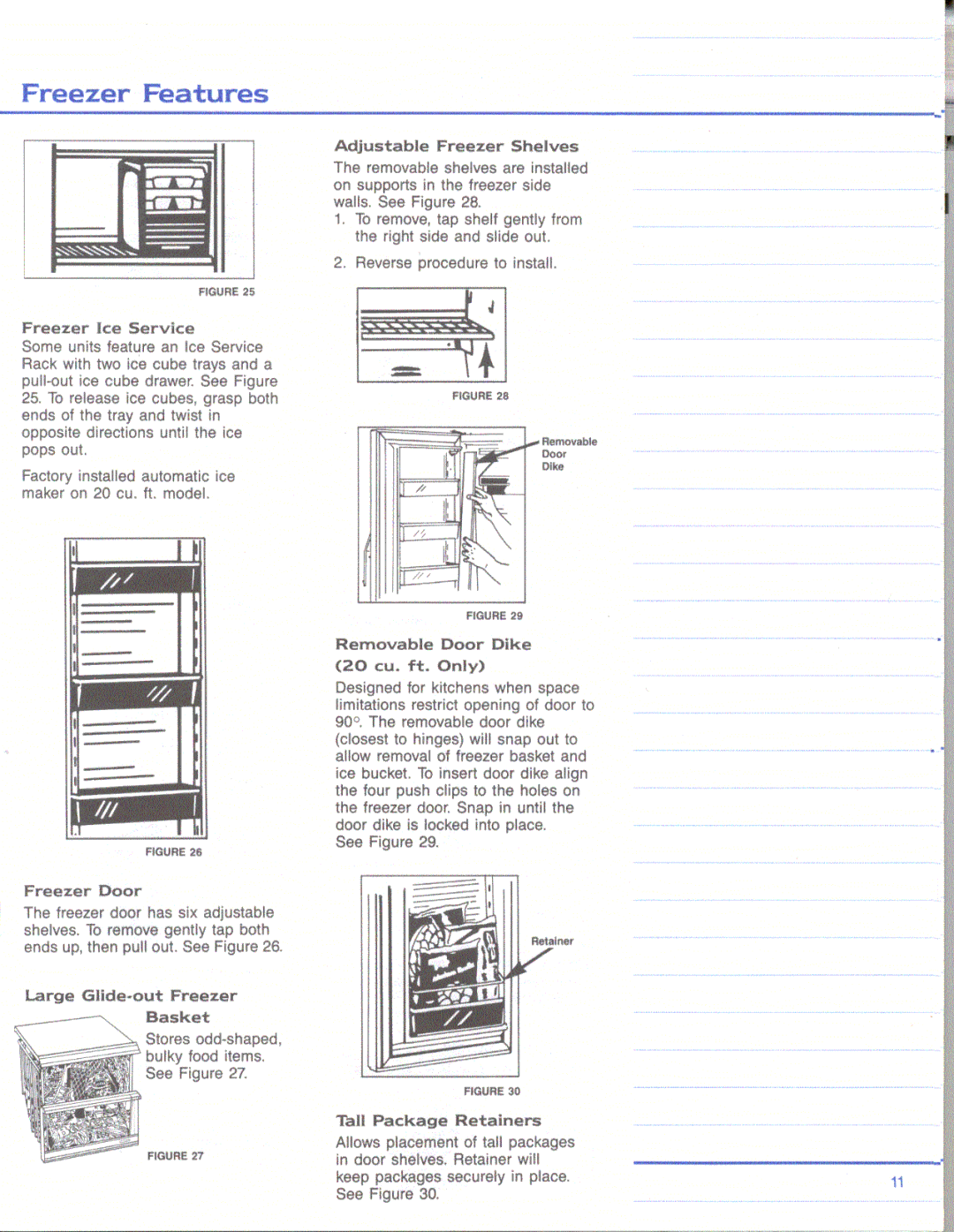 Amana Amana 19, Amana 20, Amana 22, Amana 25, Side-By-Side Refridgerator manual 