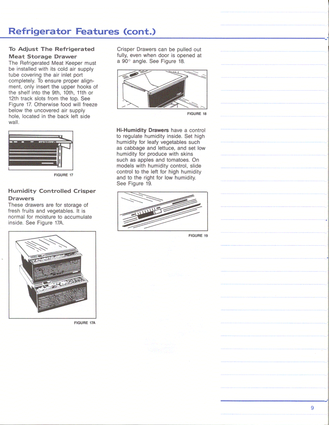 Amana Side-By-Side Refridgerator, Amana 20, Amana 19, Amana 22, Amana 25 manual 