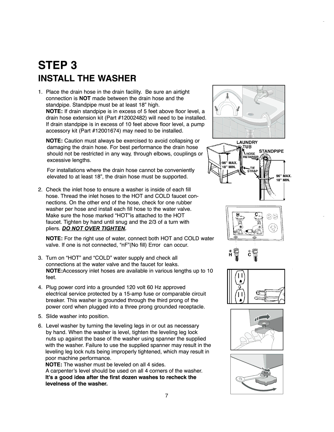 Amana DC68-02032C, W10161756 manual 