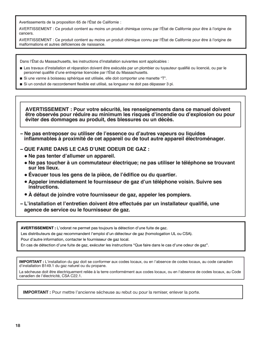 Amana W10572490A - SP, W10562495A manual 