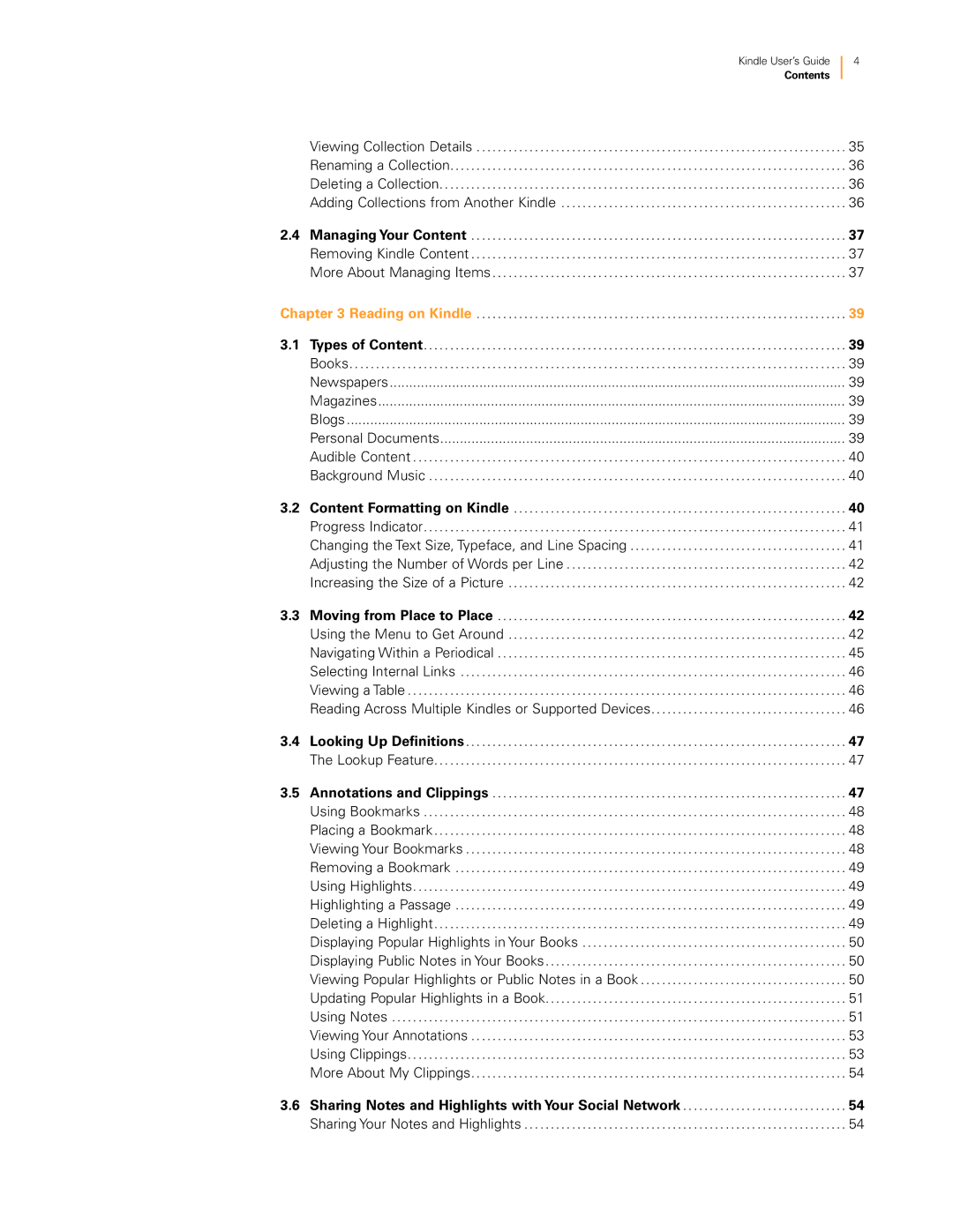 Amazon KNDKYBRD3G manual Sharing Notes and Highlights with Your Social Network 