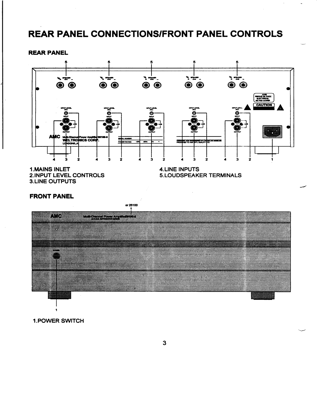 AMC 2N100-5, 25100 manual 