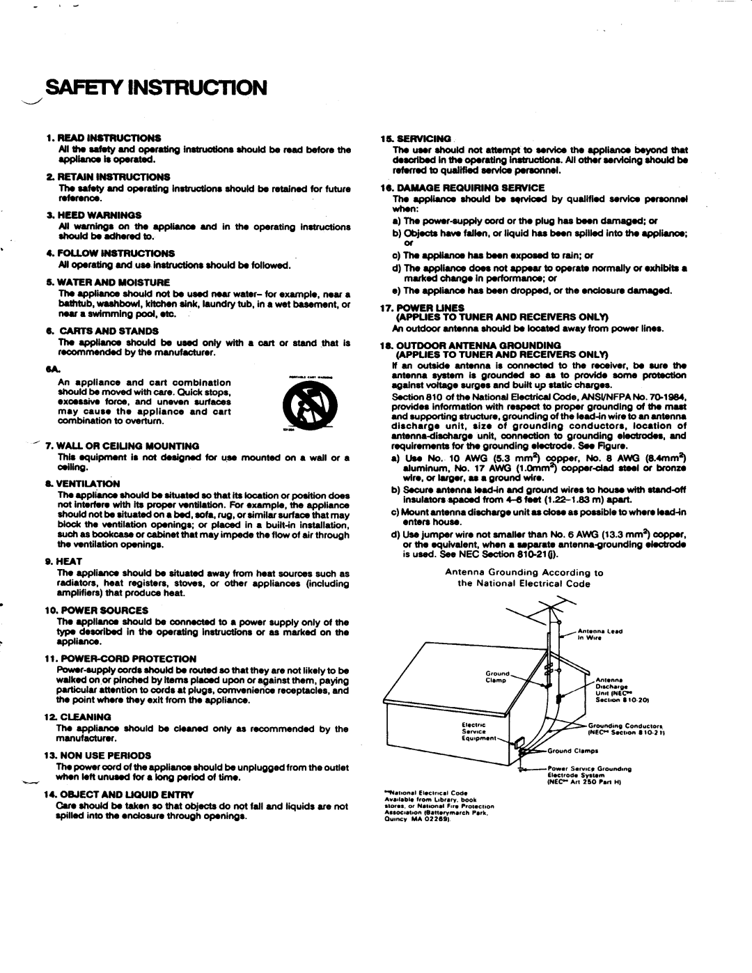 AMC 25100, 2N100-5 manual 