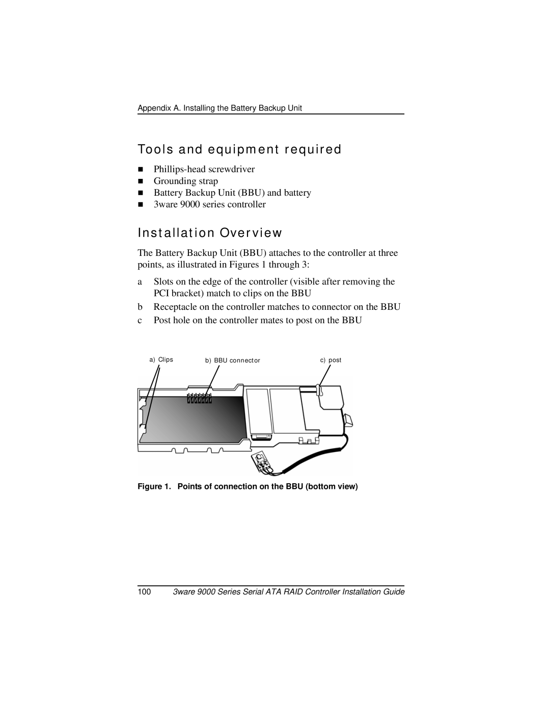 AMCC 9000 manual Tools and equipment required, Installation Overview 