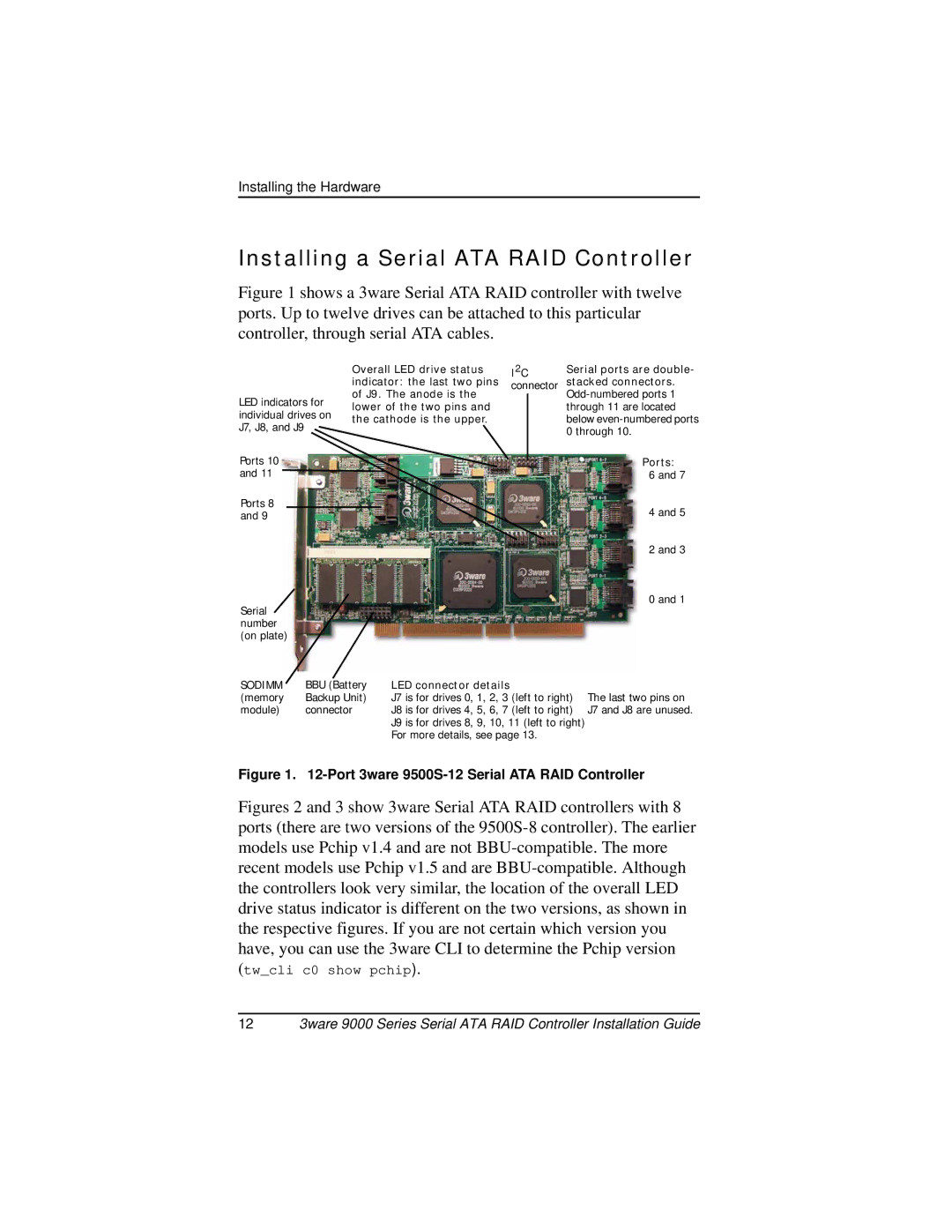 AMCC 9000 manual Installing a Serial ATA RAID Controller, Stacked connectors 