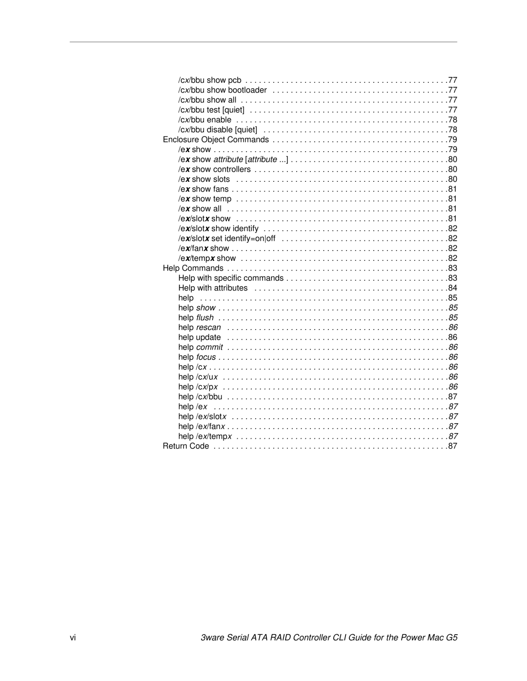 AMCC 9590SE-4ME manual Return Code 