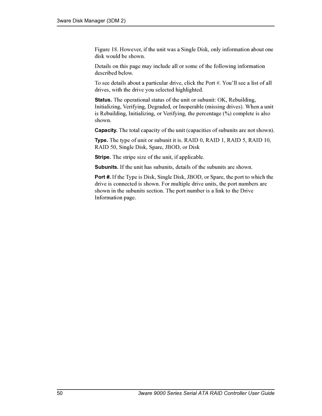 AMCC PN 720-0104-00 manual 3ware 9000 Series Serial ATA RAID Controller User Guide 