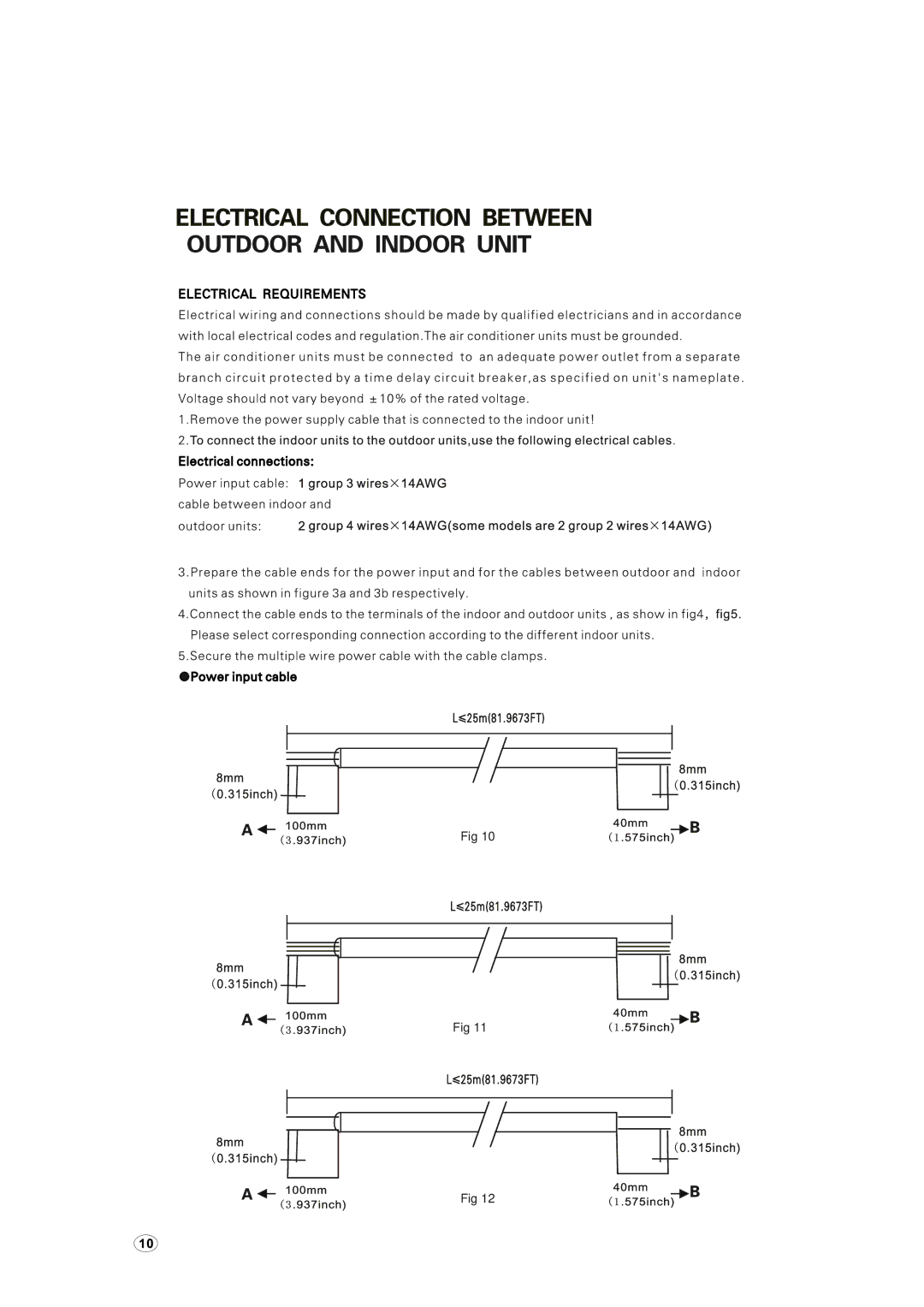 Amcor AOM 183HX, AWM 093HX, AOM 243HX installation manual 