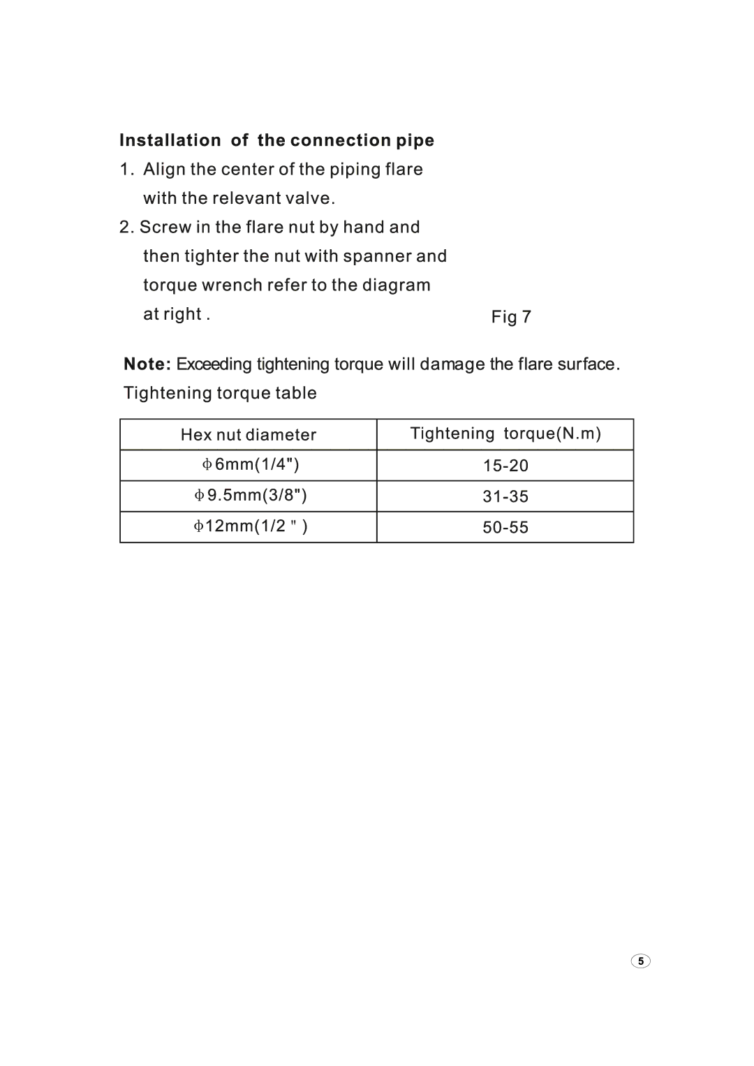 Amcor AWM 093HX, AOM 243HX, AOM 183HX installation manual 