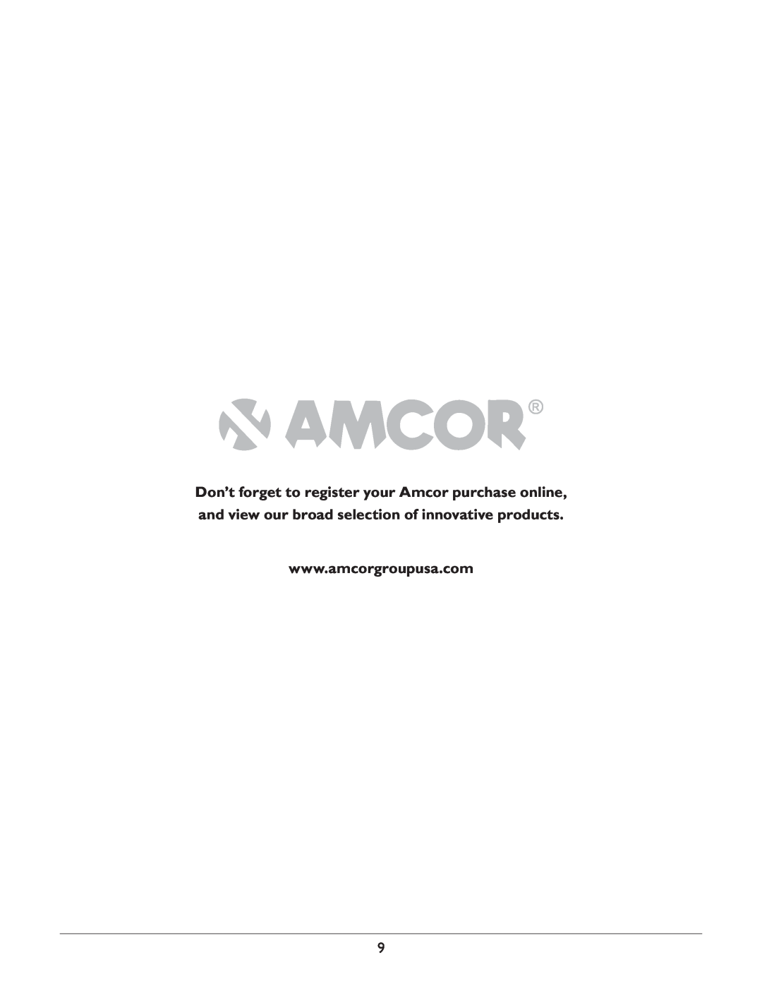 Amcor LAP-1 owner manual 