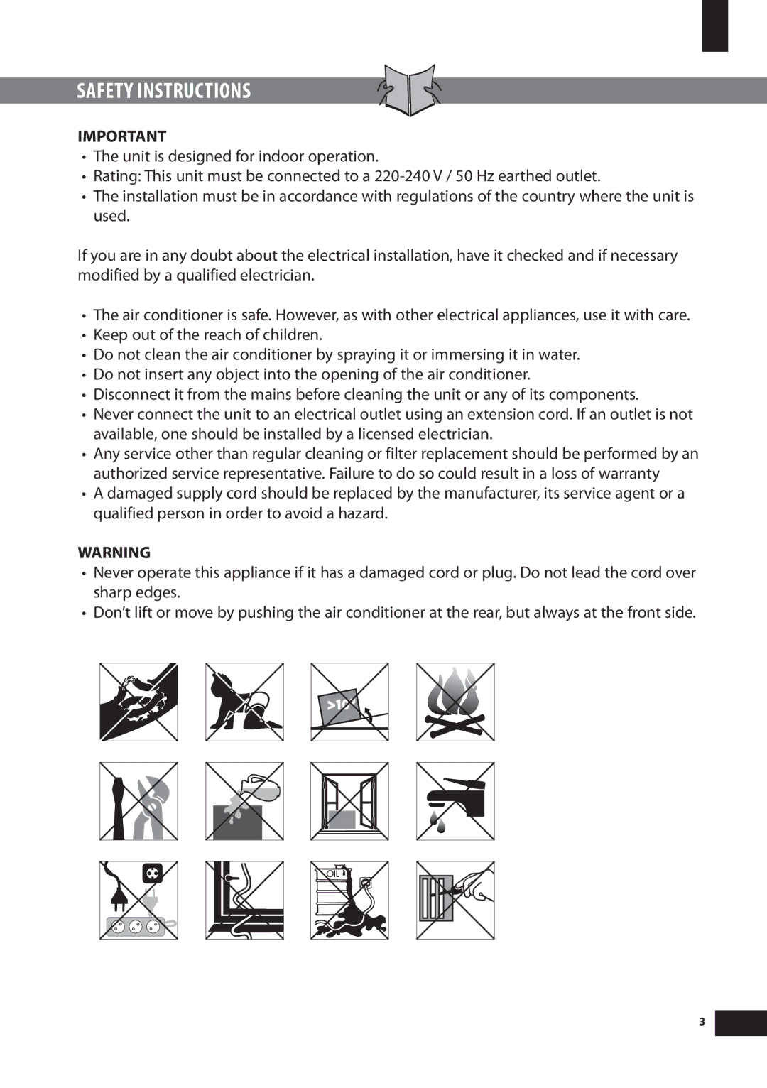 Amcor PLM 15000E, PLM 9000E instruction manual Safety Instructions 