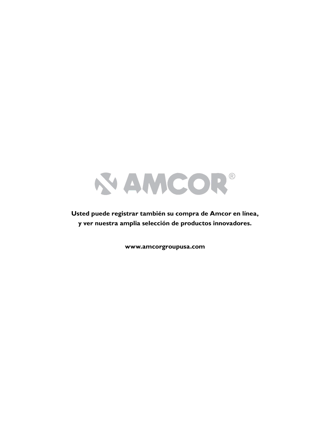 Amcor WV-100, WV 50, WV 150 owner manual 