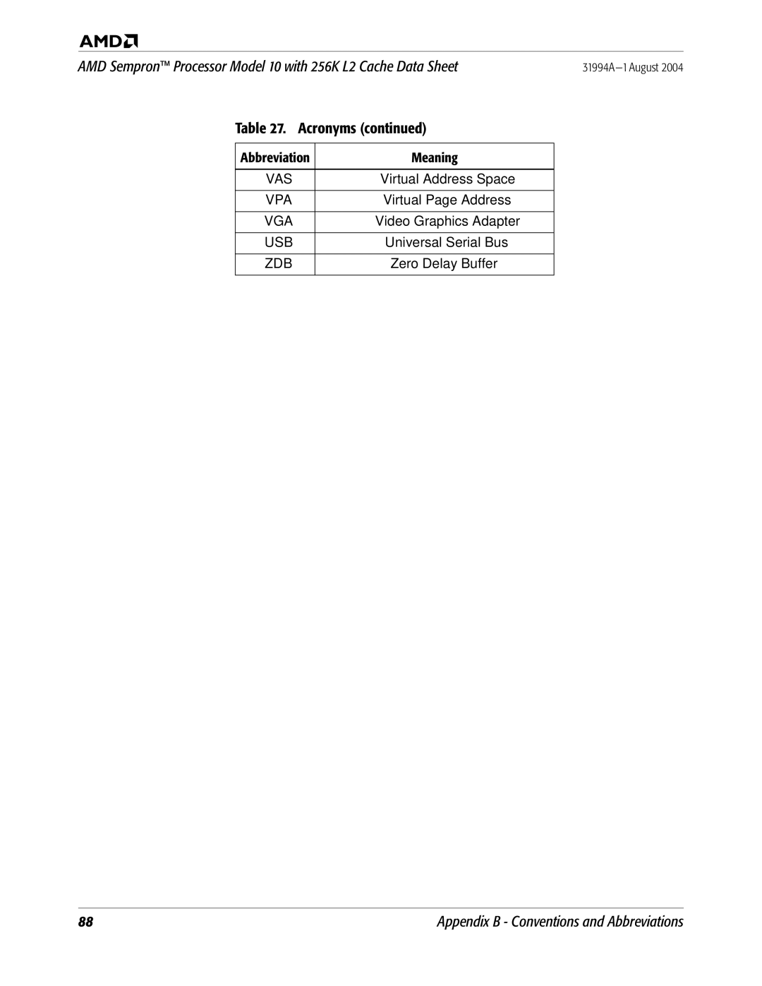 AMD 10 manual Vga 