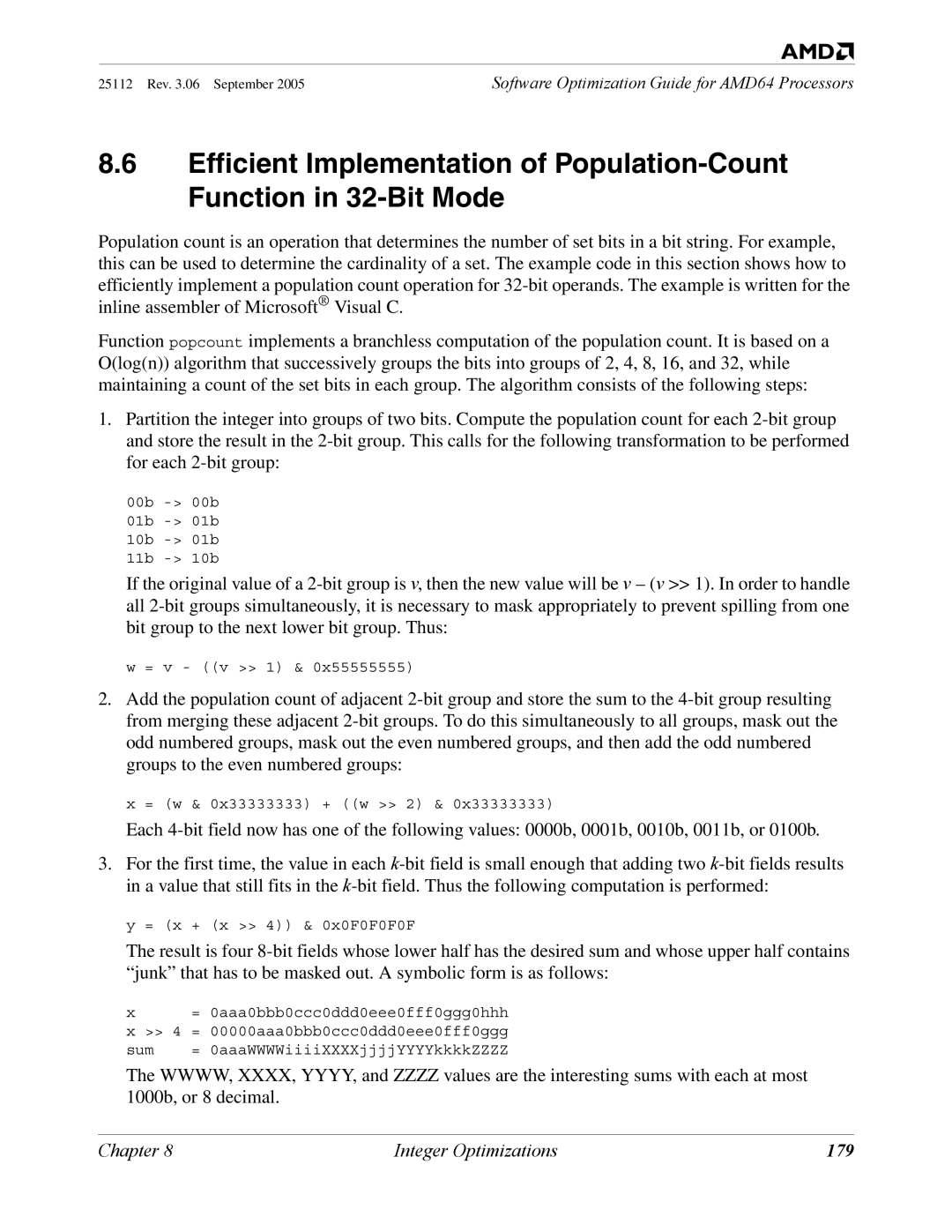 AMD 250 manual 179 