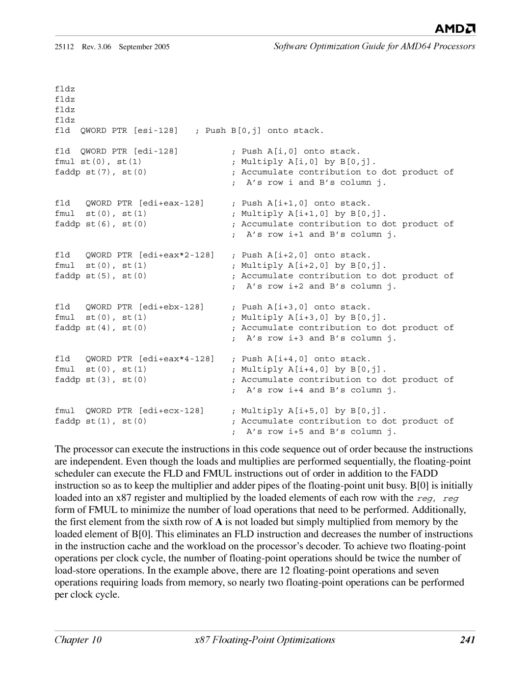 AMD 250 manual 241 