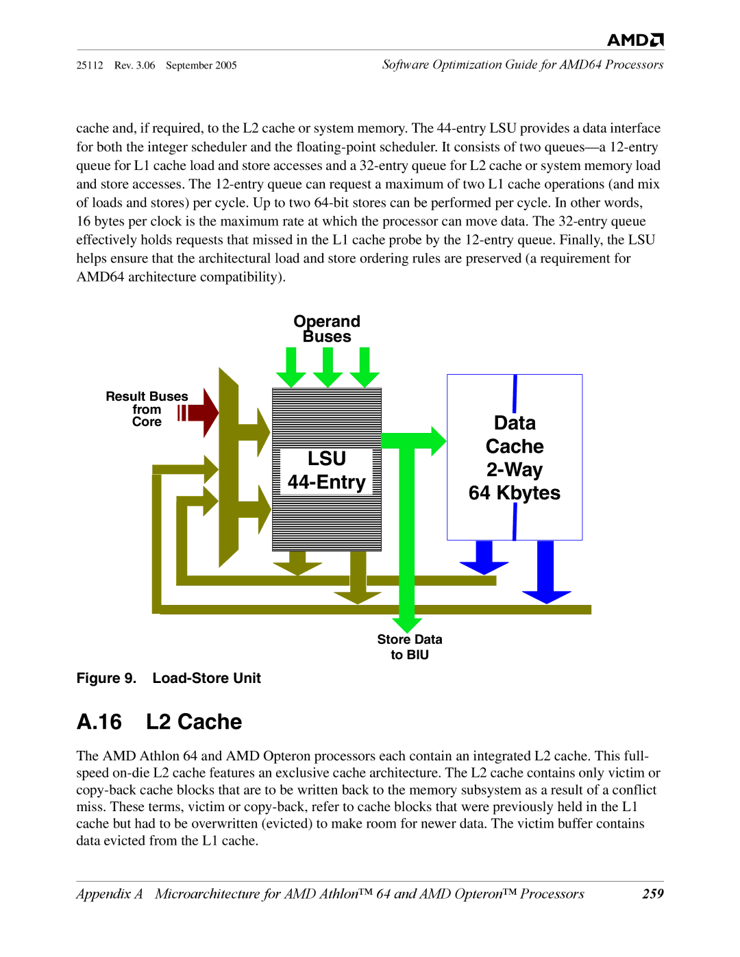 AMD 250 manual 16 L2 Cache, 259 