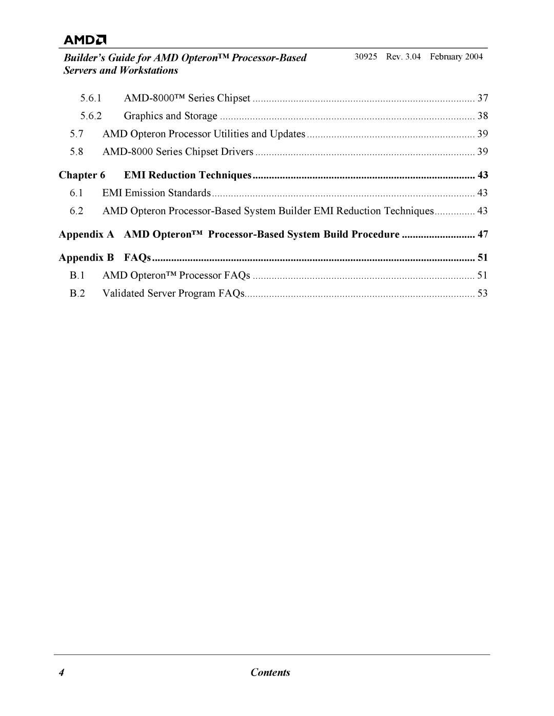 AMD 30925 manual Servers and Workstations, EMI Reduction Techniques 