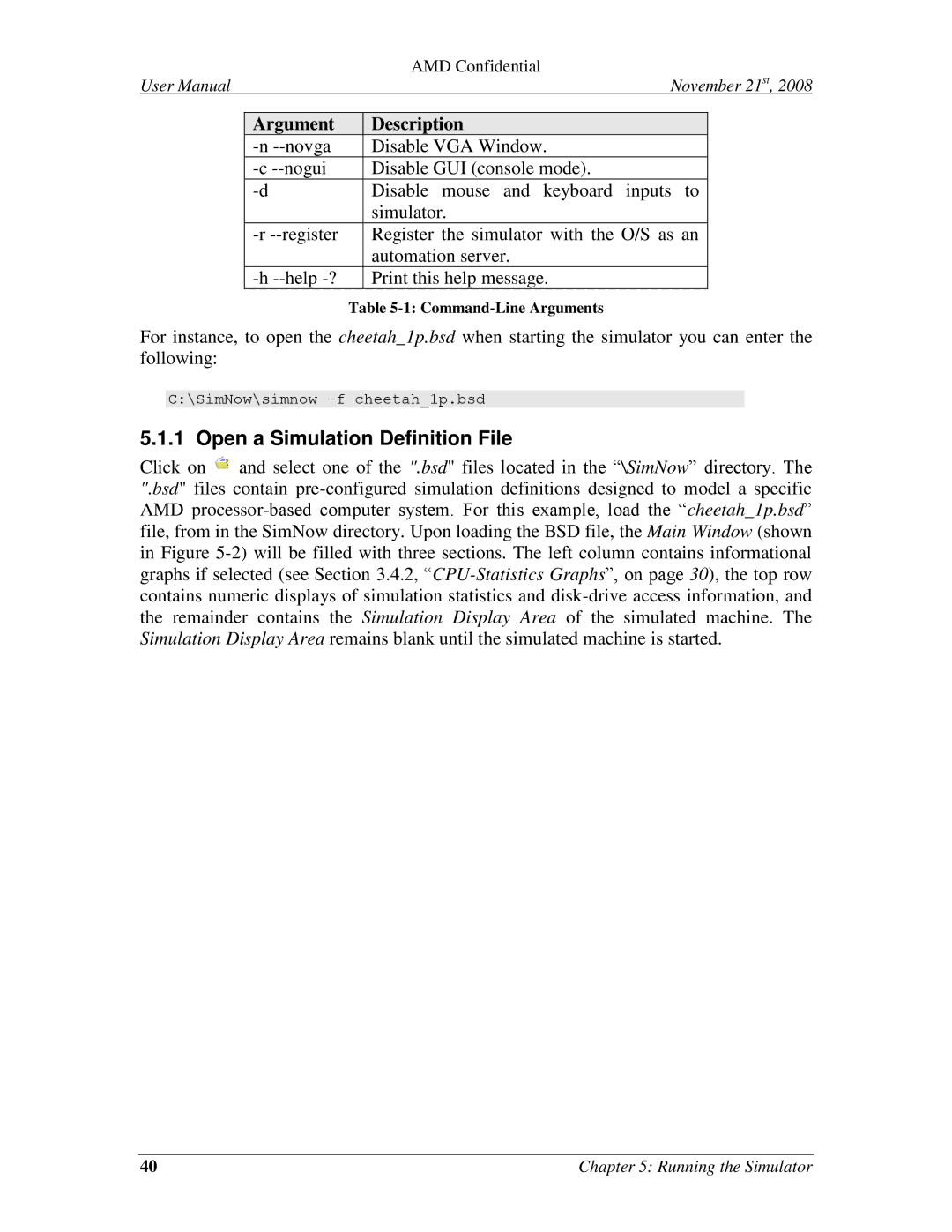 AMD 4.4.5 user manual Open a Simulation Definition File 